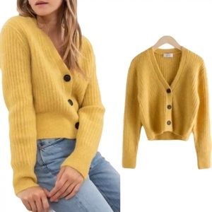 EUC & Other Stories Alpaca Cardigan 🌻